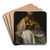 Saint Ambrose by Francisco de Goya Art Drink Coaster set