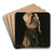 The Cobbler's Girl by Max Liebermann Art Drink Coaster set