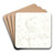 Gruppe med siddende figurer med korslagte arme i forgrunden Studieblad efter relieffer i Borobudur, Java by Svend Rathsack Art Drink Coaster set