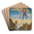 The Guardian Angel by Sir Edward Coley Burne-Jones Art Drink Coaster set