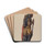 Cigar Store Indian by Richard F. Smith Drink Coasters - set of 4
