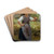 The Bohemian Peasant Girl by Robert Koehler Drink Coasters - set of 4