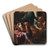 Bozzetto fr Sta Maria della Vittoria Milano 2 Befreiung des hl Petrus by Giovanni Ghisolfi Art Drink Coaster set Bozzetto fr Sta Maria della Vittoria Milano 2 Befreiung des hl Petrus by Giovanni Ghisolfi Art Drink Coaster set