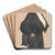 Prosperity [Mr. Lionel Lawson] by James Tissot Art Drink Coaster set