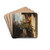 The garret I by Carl Spitzweg Drink Coasters - set of 4