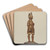 Cigar Store Indian by Henry Murphy Art Drink Coaster set