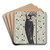 Robe du soir.. by George Barbier Art Drink Coaster set