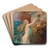 A Deep Sea Idyll by Herbert James Draper Art Drink Coaster set A Deep Sea Idyll by Herbert James Draper Art Drink Coaster set