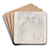 Madame Claes-van Gend by Nicaise De Keyser Art Drink Coaster set