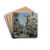 View of Venice by Federico del Campo Drink Coasters - set of 4