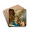 The Mystical Marriage of Saint Catherine by Johann Georg Grasmair Drink Coasters - set of 4