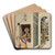 Saint John the Baptist in Prison Visited by Two Disciples by Giovanni di Paolo Art Drink Coaster set Saint John the Baptist in Prison Visited by Two Disciples by Giovanni di Paolo Art Drink Coaster set