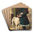 At the garden gate by Briton Riviere Art Drink Coaster set