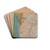 Margurite by Jan Toorop Drink Coasters - set of 4