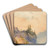 In den Dolomiten by Edward Theodore Compton Art Drink Coaster set