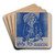 Amsterdamse speelkaarten 1680 - 1980 by Jolijn van de Wouw Art Drink Coaster set