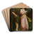 Daphnis et Chlo by Jules Elie Delaunay Art Drink Coaster set Daphnis et Chlo by Jules Elie Delaunay Art Drink Coaster set
