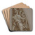 Youth Running by Giorgio Vasari Art Drink Coaster set