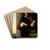 Violinist in the Belfry Window by Eduard von Steinle Drink Coasters - set of 4