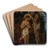 Baptism of Christ by Pantaleon Szyndler Art Drink Coaster set Baptism of Christ by Pantaleon Szyndler Art Drink Coaster set