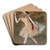 Danseuse by Edgar Degas Art Drink Coaster set