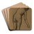 Femme nue debout, vue de dos by Pierre Puvis de Chavannes Art Drink Coaster set Femme nue debout, vue de dos by Pierre Puvis de Chavannes Art Drink Coaster set