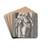 Fortitude by Marcantonio Raimondi Drink Coasters - set of 4