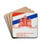 Amsterdam bevrijd mei '45 by Jolijn van de Wouw Drink Coasters - set of 4