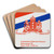 Amsterdam bevrijd mei '45 by Jolijn van de Wouw Art Drink Coaster set