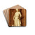 Pictura, allegory of painting by Jacob de Wit Drink Coasters - set of 4