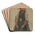 Little farmgirl by Jakob Becker Art Drink Coaster set