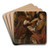 The Engraver Gerard Edelinck in Paris by Nicaise De Keyser Art Drink Coaster set The Engraver Gerard Edelinck in Paris by Nicaise De Keyser Art Drink Coaster set