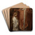 La Conscration de sainte Genevive by Eugne Mdard Art Drink Coaster set La Conscration de sainte Genevive by Eugne Mdard Art Drink Coaster set