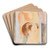 Gestaffelte Gruppe by Oskar Schlemmer Art Drink Coaster set