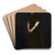 Edith Reynolds by Robert Henri Art Drink Coaster set