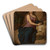St. Mary Magdalene by Aleksander Lesser Art Drink Coaster set