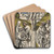 Crucifixion of Christ by Circle Of Hans Holbein The Elder Art Drink Coaster set Crucifixion of Christ by Circle Of Hans Holbein The Elder Art Drink Coaster set