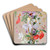 Still life with flowers by Jean Benner Art Drink Coaster set