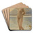 Aus dem Bade by Daniel Hock Art Drink Coaster set