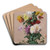 Still life with flowers. by Jean Benner Art Drink Coaster set