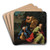 The Agony In The Garden by Carlo Saraceni Art Drink Coaster set