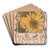 Kalenderblad augustus met zonnebloemen by Theo van Hoytema Art Drink Coaster set Kalenderblad augustus met zonnebloemen by Theo van Hoytema Art Drink Coaster set