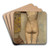 Standing Nude by George Hendrik Breitner Art Drink Coaster set