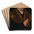 Portrait of a Man by Barthel Bruyn the Elder Art Drink Coaster set