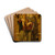 Madonna and Child Enthroned by Nicola di Maestro Antonio Drink Coasters - set of 4