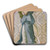 Les Fleurs (La Guirlande) by Luc-Olivier Merson Art Drink Coaster set Les Fleurs (La Guirlande) by Luc-Olivier Merson Art Drink Coaster set