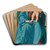 The Madonna And Child Enthroned With A Donor by Boccaccio Boccaccino Art Drink Coaster set