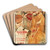 A los toros. Valencia by Cecilio Pl y Gallardo Art Drink Coaster set