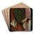 Le Droit Ecrit by Jules Elie Delaunay Art Drink Coaster set