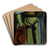 Le Droit Coutumier by Jules Elie Delaunay Art Drink Coaster set